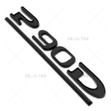 Tesla Liftgate P90D Performance Nameplate Logo Badge Emblem Sport Gloss Black