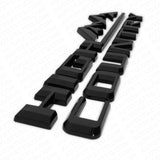 19-21 Gloss Black Tahoe Silverado High Country Fender Letter Logo Emblem Badge