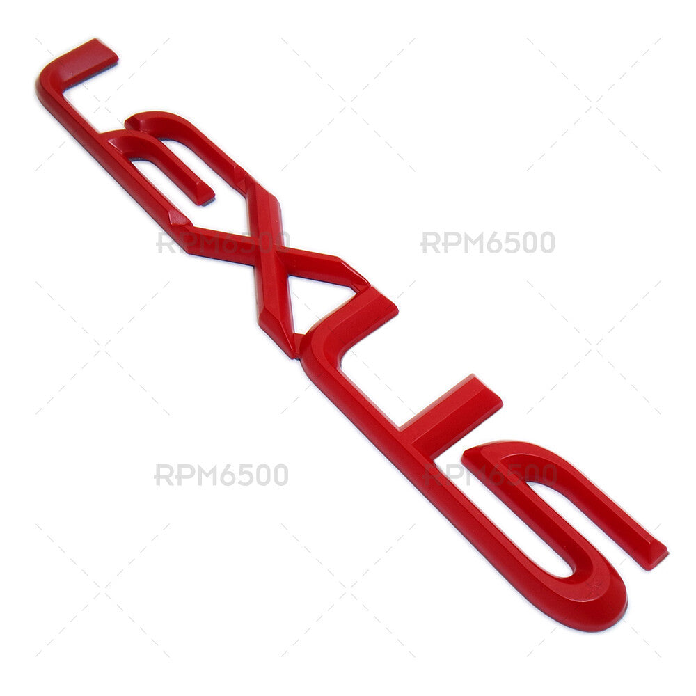 Lexus Trunk Lid Rear Letter Logo Badge 3D Emblem F-Sport Car Decoration Red