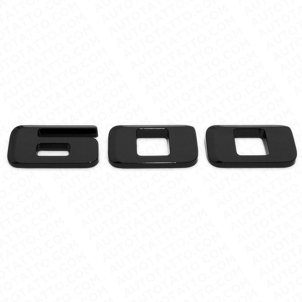 For Cadillac Escalade 600 Gloss Black Rear Liftgate Nameplate Emblem Badge