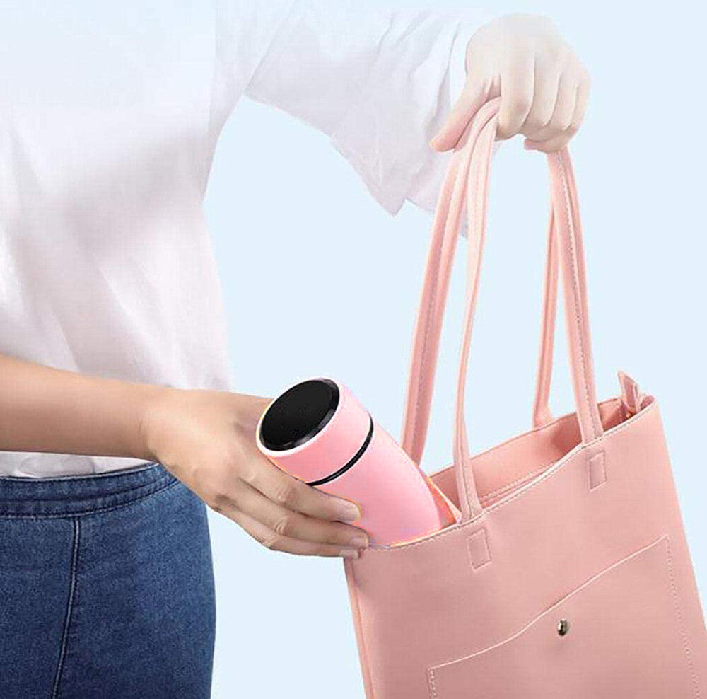 500ml Measure Temperature Stainless Steel Hot/Cold Vacuum thermos Insulation Cup