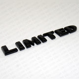 Universal Gloss Black OEM ABS Limited Liftgate Logo Emblem For Mopar Truck SUV