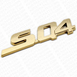 For Maserati Ghibli Quattroporte SQ4 Trunk Lid Nameplate Logo Emblem Badge Gold