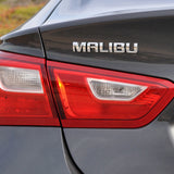 Chevy Malibu Trunk Lid Door Letter Emblem Logo Badge Nameplate OEM Chrome Sport