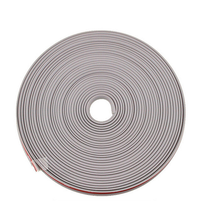 26FT Car Wheels Hub Rim Edge Protector Ring Tire Guard Sticker Rubber Strip Line