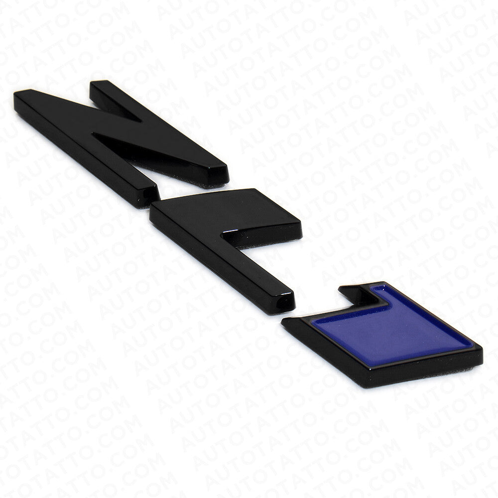 Camaro Hood or Rear Bumper ZL1 Nameplate Logo Sport Emblem Decorate Black Blue