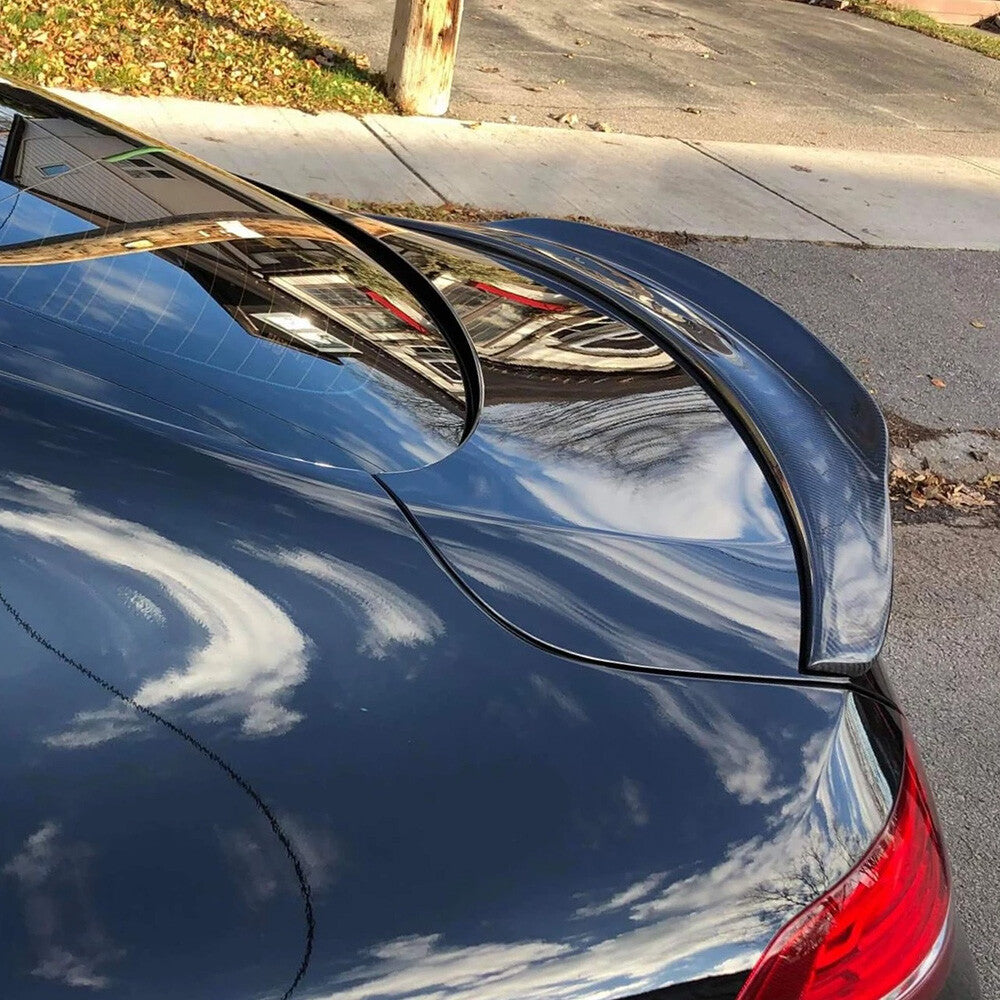 Carbon Fiber PSM Trunk Spoiler Wing 15-21 Mercedes W205 C Class 2dr AMG Coupe