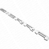 For 19-21 GMC Sierra Door Tailgate Logo Emblem Pickup Badge Nameplate Chrome