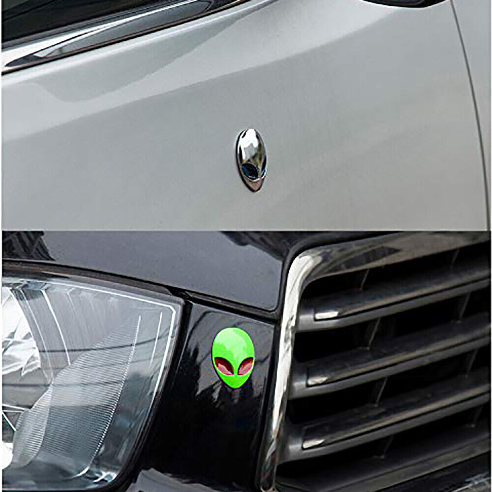 Universal 3D Fashion Metal E.T. Alien Car Decal Sticker for Auto Decoration