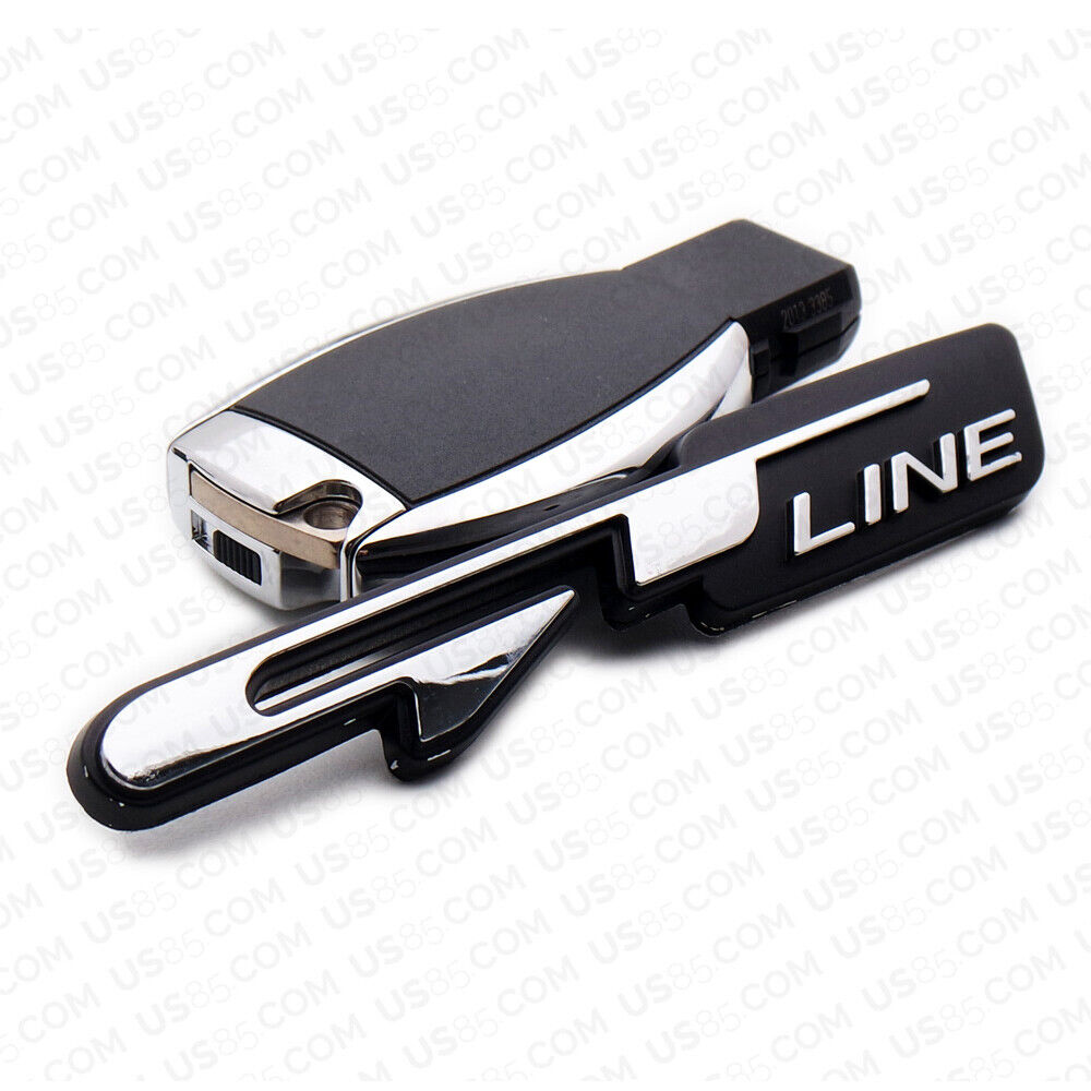 3D Fashion ABS GT/GT Line Car Decal Badge Emblem Sticker for Kia Auto Decoration