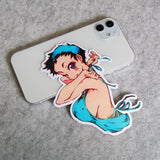 Anime Cartoon Sexy Lady Bikini Body Sticker Decal Home Car Door Window Decorate