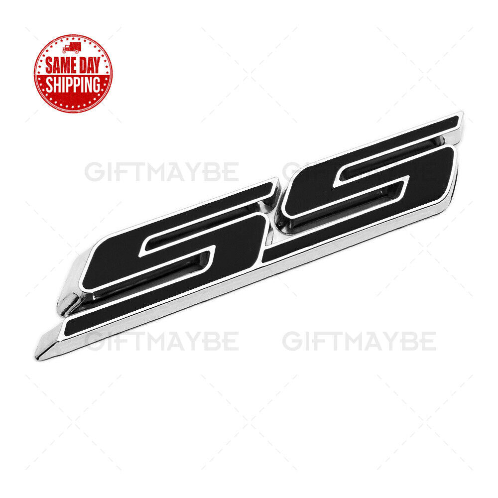 3D Fashion Metal Camaro SS Car Decal Badge Emblem Sticker for Auto Decoration