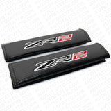 Chevy ZR2 Carbon Car Seat Belt Cover Safety Shoulder Strap Cushion Pad Harness