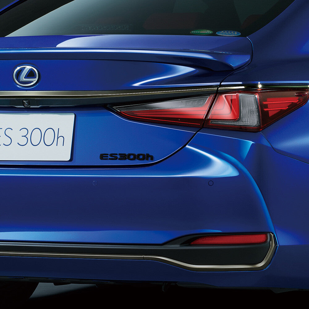 For Lexus Trunk Gloss Black ES 300h Letter Logo Badge Car Emblem Hybrid F-Sport