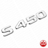 18-21 Mercedes S450 Letter Emblem Luggage Trunk Lid Logo Badge AMG Sport Chrome