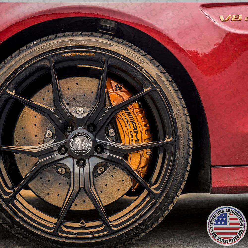 4x Mercedes AMG Laurel Edition Emblem Wheels Center Caps Hub Cover Inserts Sport