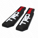 2x Mini TRD Bro Fender Door Tailgate Badge Logo Emblem Silicone Decoration Sport