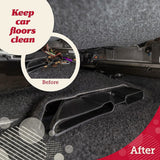2x Car Seat Console Gap Filler Side Organizer PU Leather Catch Caddy Coin Pocket