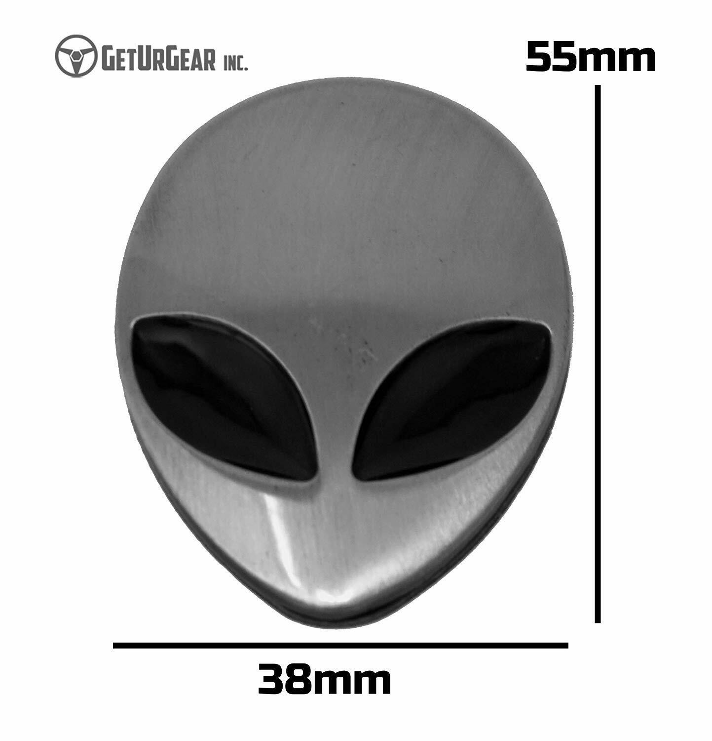Universal 3D Fashion Metal E.T. Alien Car Decal Sticker for Auto Decoration