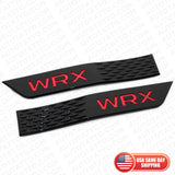 Red - Right / Left Fender GARNISH Badges Emblem Subie JDM Logo 15-21 W-R-X