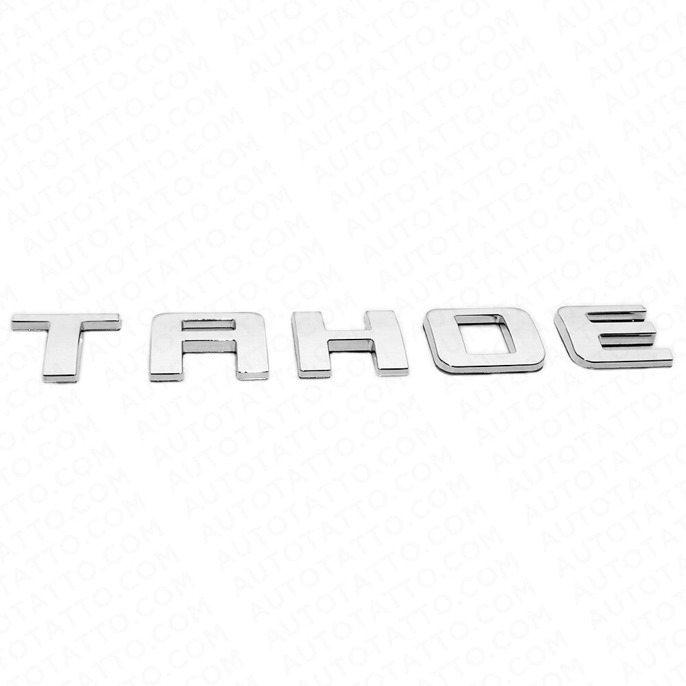 For Chevy Tahoe Front Door Liftgate Nameplates Letter 3D Emblem Z71 OEM Chrome