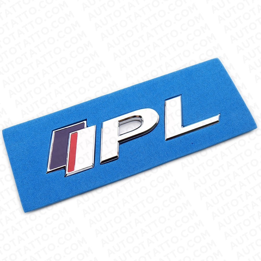 Infiniti IPL Performance Car Sport Rear Trunk Badge Logo OEM ABS Emblem Chrome