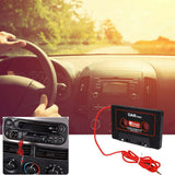 3.5mm Jack Car Audio AUX Cassette Tape Adapter MP3 CD Phone iPod Radio Converter