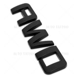 Chevy Equinox AWD Liftgate Nameplate Letter Logo Badge Emblem Sport Matte Black