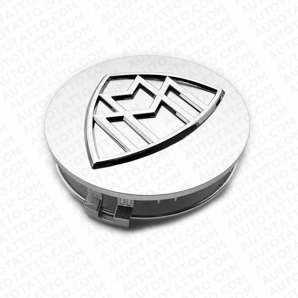 4x Mercedes Maybach Wheels Center Cap Hub Cover Inserts Replacement Sport Silver