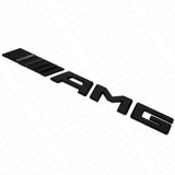 17+ Mercedes AMG Trunk Emblem Logo 3D Sticker Badge Decoration Sport Matte Black