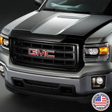 14-19 GMC Sierra Front Grille Letter Logo Emblem Adhesive Nameplate HD OEM Red