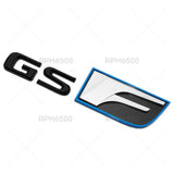 Lexus Trunk Lid Gloss Black GS F Letter Logo Badge 3D Decal Sport Emblem F-Sport