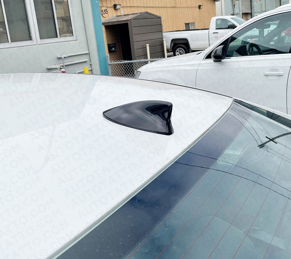 Lexus Shark Fin Roof Antenna Cover Car Radio FM/AM Signal Aerial Decor Black