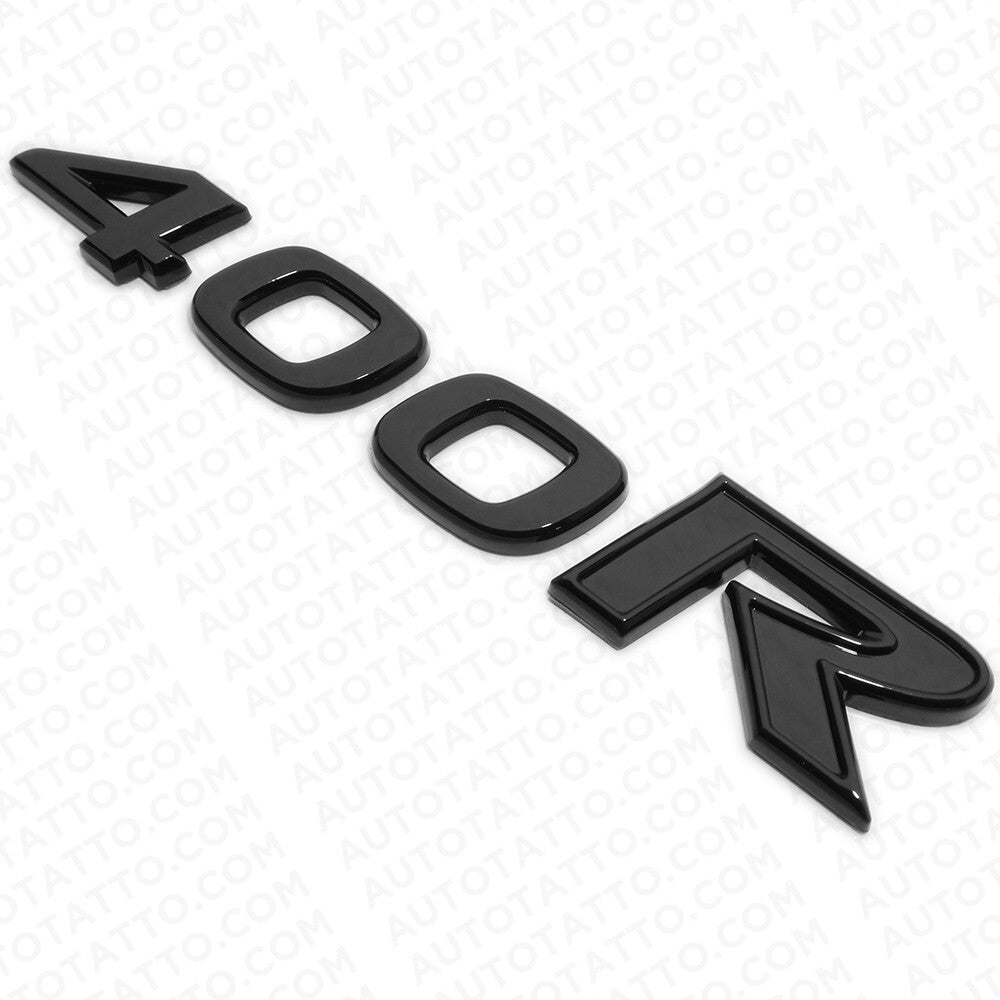 For Nissan Infiniti 400R Rear Trunk Lid Badge Emblem Nameplate Blackout Sport