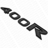 For Nissan Infiniti 400R Rear Trunk Lid Badge Emblem Nameplate Blackout Sport