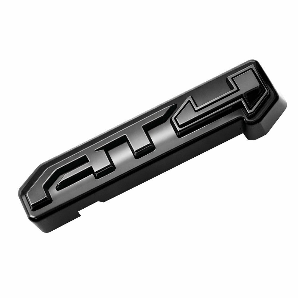 Grille AT4 Emblem Badge for 2024-2025 GM Sierra 2500HD 3500HD AT4 Gloss Black
