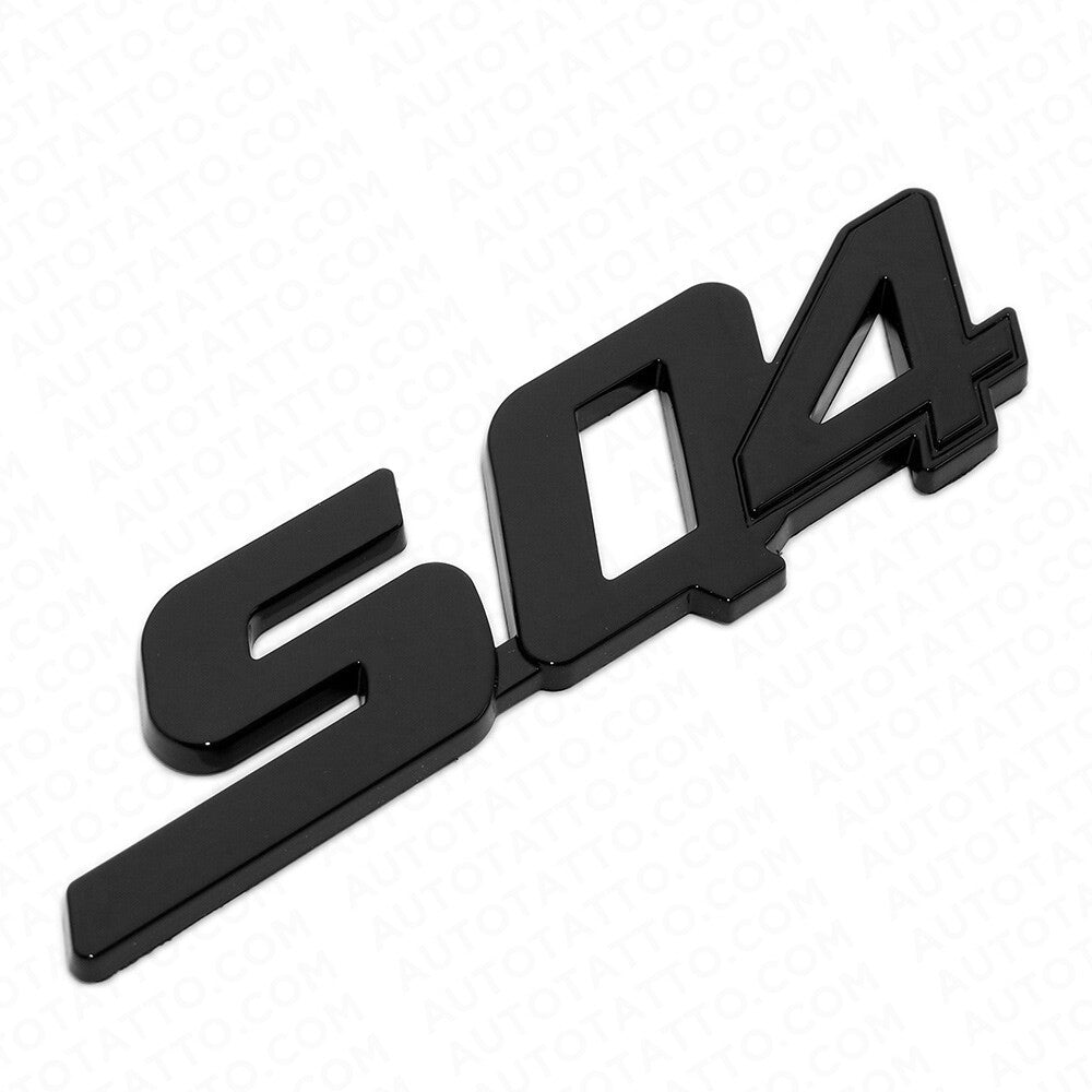 Maserati Ghibli Quattroporte SQ4 Black Trunk Lid Nameplate Logo Emblem Badges