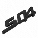 Maserati Ghibli Quattroporte SQ4 Black Trunk Lid Nameplate Logo Emblem Badges