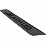 2x Flat Black AMG Special Edition Emblem Fender Logo Badge Nameplate Decoration