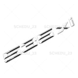 For BMW 535xi Logo Emblem Badge Trunk Lid M Series Performance Chrome Sport