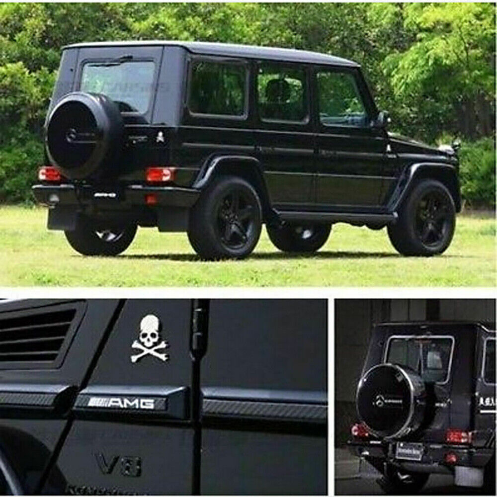 Universal 3D Fashion Metal Skull and Ghost Car Decal Sticker Auto Decoration