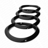 12-18 Audi A7 S7 RS7 Rear Liftgate Trunk Sign Logo Ring Badge Emblem Gloss Black