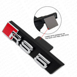 Audi RS5 Front Grille Bumper Radiator Lettering Emblem Badge Logo Sport Chrome