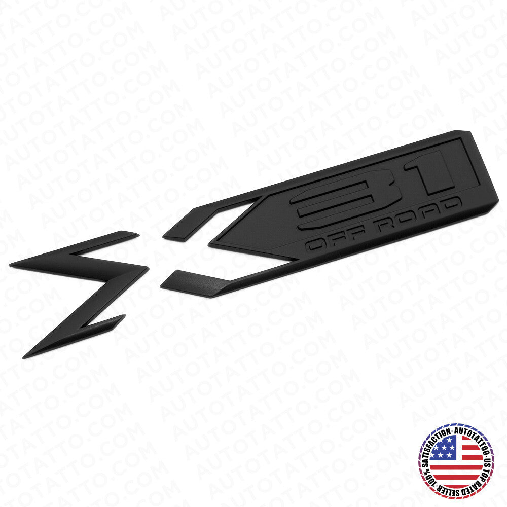 GMC Sierra X31 Off Road Truck Bed Decal Badge Logo Emblem Nameplate Blackout