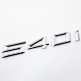 BMW 540i Replace Badge Emblem Car Lid M Performance Chrome