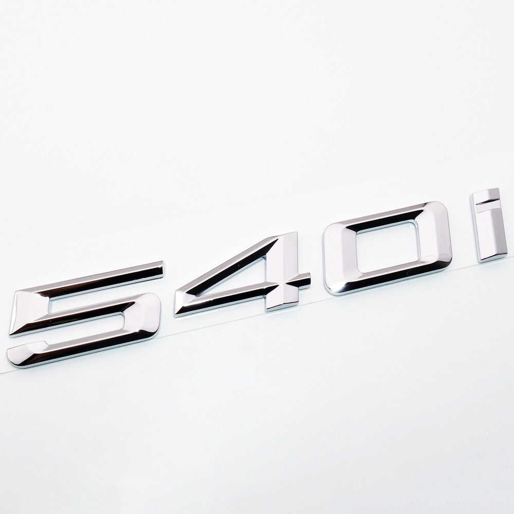 BMW 540i Replace Badge Emblem Car Lid M Performance Chrome