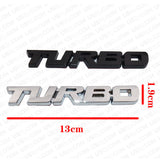 Universal 3D Fashion Waterproof Metal Turbo Car Decal Sticker Auto Decoration