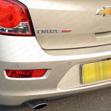 3D Fashion Metal Turbo Car Decal Badge Emblem Sticker for Auto Decoration