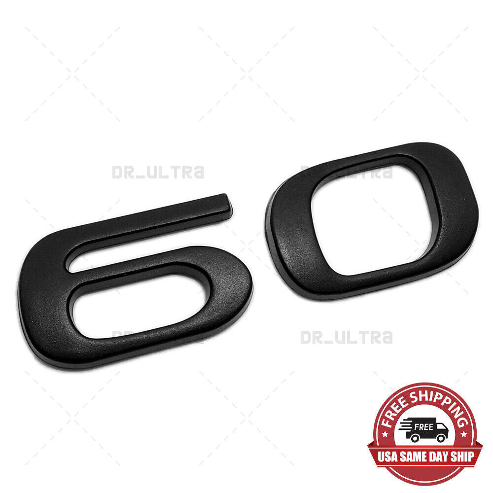 Tesla Rear Liftgate Lid Model 60 Nameplate Logo Badge Emblem Sport Matte Black