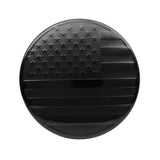 4Pc For Chevrolet GMC Center Caps 3.25” 83mm Blackout American USA Flag 22837060